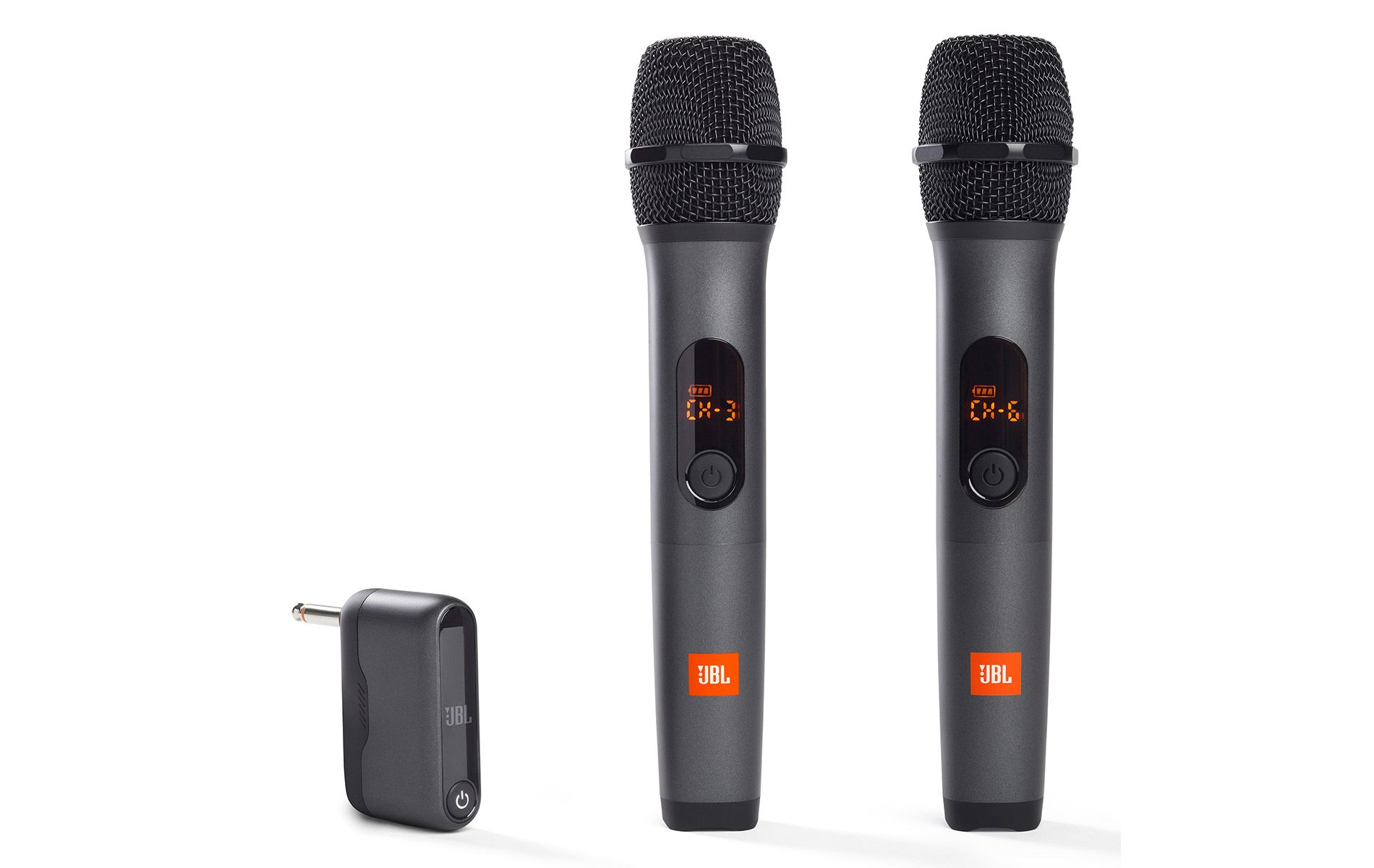 JBL Wireless Two Microphone System with Dual-Channel Receiver