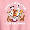 Boys' - Disney - Cats & Dogs Graphic Long Sleeve Fleece Sweatshirt - 2 of 3