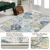 Area Rug, Rugs for Living Room, Washable Rug, Vintage Rugs for Entryway, Traditional Floor Cover, Thin Carpet, Kitchen Distressed Non Slip Mat - 4 of 4