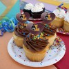 Loyola University Chicago Primary Logo Heart Love Cupcake Picks Toppers Decoration Set of 6 - 4 of 4