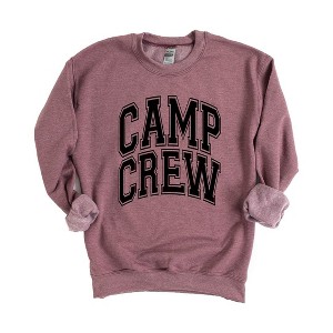 Simply Sage Market Camp Crew Varsity Sweatshirt - 1 of 3