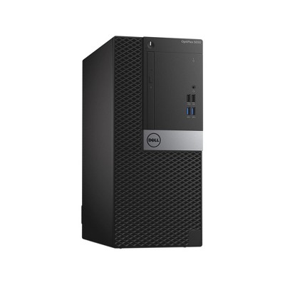 Dell 5050-T Certified Pre-Owned PC, Core i5-7500 3.4GHz, 16GB Ram, 512 SSD, DVDRW, Win10P64, Manufacturer Refurbished