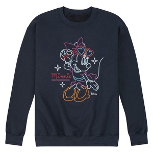 Men's - Disney - Minnie Mouse Graphic Fleece Sweatshirt - 1 of 4