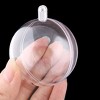 Unique Bargains 30 Pieces Home Round Hanging Clear Plastic Ball Christmas DIY Ornaments - 3 of 4