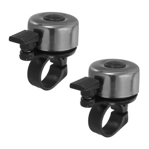 Unique Bargains Rotation Mountain Road Bicycle Accessories Loud Clear Sound Classic Bike Bells 2 Pcs - 1 of 4