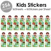 Big Dot of Happiness Farm Animals - Barnyard Birthday Party Favor Kids Stickers - 16 Sheets - 256 Stickers - 2 of 4
