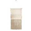 Saro Lifestyle Saro Lifestyle Fringe Braided Design Wall Hanging, Grey, - 2 of 4