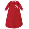 Hudson Baby Infant Girls Long-Sleeve Fleece Sleeping Bag, Christmas Unicorn, 0-9 Months - 3 of 3