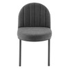 Modway Isla Channel Tufted Upholstered Fabric Dining Side Chair - 4 of 4