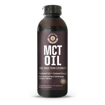 Viva Naturals Organic MCT Oil for Supporting Mental Energy - 32 fl oz