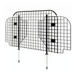 Little Giant Pet Lodge 2 Way Adjustable Heavy-Duty Wire Mesh Auto Dog & Cat Vehicle Barrier Gate for Cars, SUVs, Minivans, and More, Black