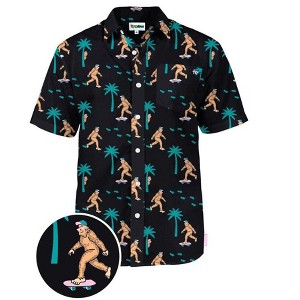 Tipsy Elves Men's Hawaiian Shirts - Funny Casual Beach Summer Shirts for Men - 1 of 4