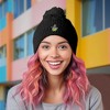 Dalix Sorcerer Frog Cable Knit Pom Beanie - 2 of 4