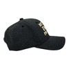 My Dog Thinks Im Cool Hat Funny Graphic Novelty Cap for Pet Owners - Crazy Dog Hat For Dog Lovers Black Standard - 2 of 4