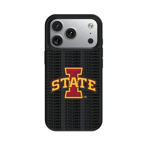 NCAA Big 12 Universities Text Backdrop MagSafe Compatible Cell Phone Case for Apple iPhone 17 Series - 1 of 4