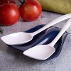 Hutzler Twin Double Melamine Spoon Rest - Sleek Design Holds 2 Large Spoons - 4 of 4