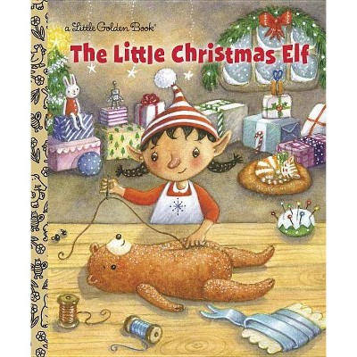 The Little Christmas Elf - (Little Golden Book) by  Nikki Shannon Smith (Hardcover)