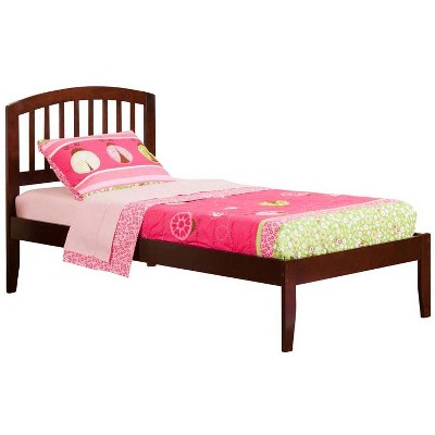 Atlantic Furniture Richmond Twin XL Open Foot Antique Walnut