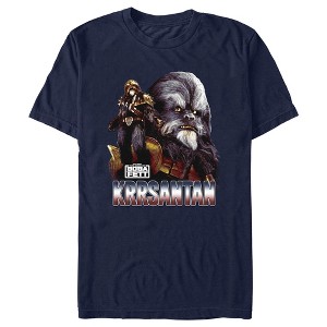 Men's Star Wars: The Book of Boba Fett Krrsantan the Wookiee The Twins Protector T-Shirt - 1 of 4
