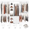 Besiost Heavy-duty Garment Rack Closet Organizer with Tower Shelving - 2 of 4