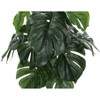 NicBex Artificial Plant Indoor with Black Pots, Fake Dracaena Plant, Tabletop Faux Plants Indoor for Living Room, Office, Windowsill Decor - 3 of 4