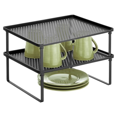 Mdesign Metal Kitchen Under Shelf Storage Baskets : Target