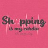 Women's Sex and the City Shopping is My Cardio Racerback Tank Top - 2 of 4