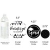 Big Dot of Happiness 2025 Black and White Graduation Party Giant Circle Confetti - Party Decorations - Large Confetti 27 Count - 3 of 4