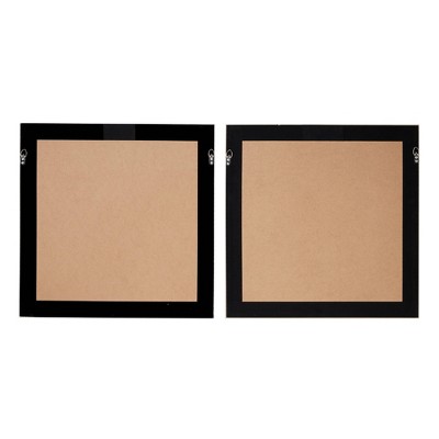 Cream Geometric Handmade Shell Shadow Box Wall Art Set