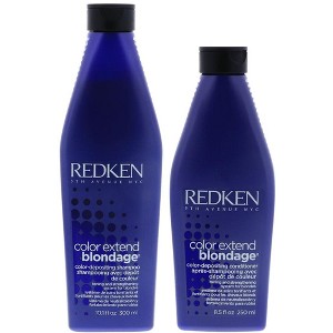 Redken Color Extend Blondage Shampoo, 10.1 oz & Redken Color Extend Blondage Conditioner, 8.5 oz DUO - 1 of 2
