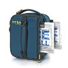 Arctic Zone Titan Deep Freeze Expandable Lunch Bag with Ice Walls -  Atlantic Blue