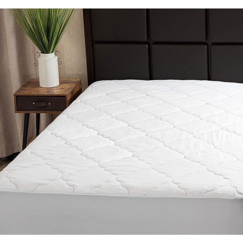 Micropuff Soft and Comfortable Mattress Pad - Durable Fabric - Odorless Filling - 100 GSM, 1 of 9