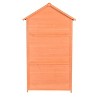 Solid Wood Patio Tool Sheds Outdoor Storage Shed with Lockable Doors - The Pop Home - 3 of 4