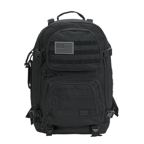 Rockland Military Tactical Laptop 20" Backpack - Black