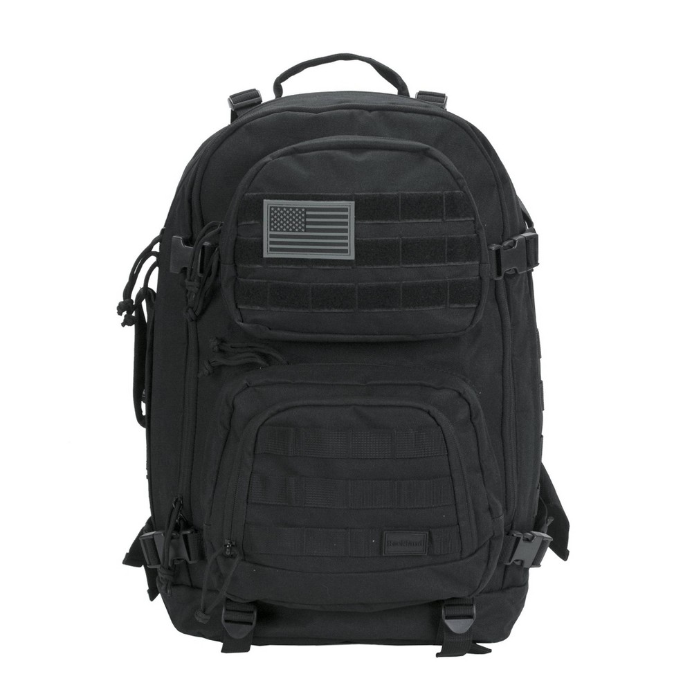 Photos - Backpack Rockland Military Tactical Laptop 20"  - Black 