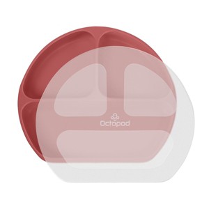 Octopod® Silicone Suction Triangle Plate - Lids - 1 of 2