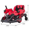 360°Rotation Electric Ride-on, 2.4G Remote Control, Blue Laser Shooting Sound, Bilateral Steering Control Handle, 12V 7AH Rechargeable Battery - 3 of 4