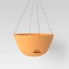  3pc Hanging Self-Watering Indoor Outdoor Planter Pot 1 Planter with Hanging Hardware 12"x12"x6" - Room Essentials™ - image 4 of 4