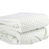 Aoibox Queen Waterproof Mattress Protector Bamboo Rayon Washable Noiseless Breathable Deep Pocket 5-21 Inch Fitted - 2 of 4