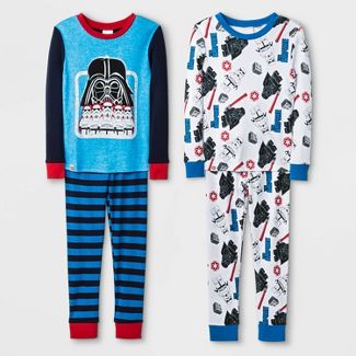 Boys LEGO Star Wars 4pc Pajama Set - Blue 4