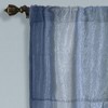 GoodGram Ombre Crushed Satin Sheer Single Window Curtains & Valances - 3 of 4