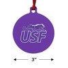 University of Sioux Falls Primary Logo Aluminum Holiday Christmas Tree Ornament - 3 of 4