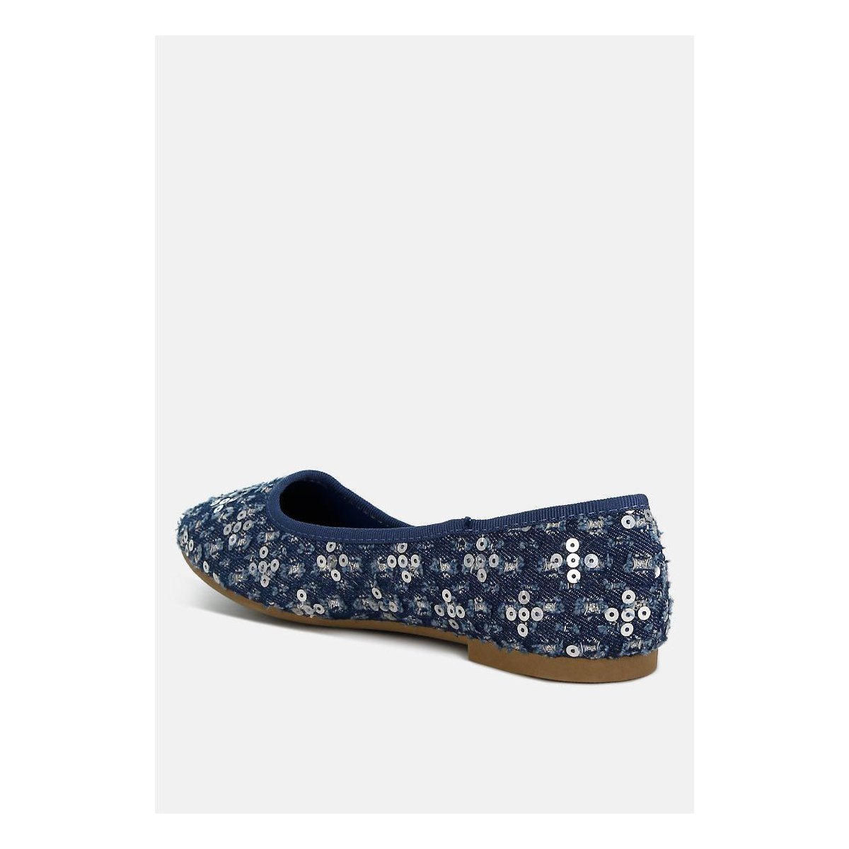 Обувь London Rag Womens Sujet Sequin Ballet Flats 8 — фото 4