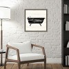 Amanti Art Shiplap Bath I by Sue Schlabach Framed Canvas Wall Art - 4 of 4