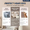 Panther Armor Sisal Cat Couch Protector Guard, Prevents Cat Scratching Furniture, Durable Furniture Protectors - 3 of 4