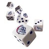 MasterPieces Officially Licensed NCAA Gonzaga Bulldogs - 6 Piece D6 Gaming Dice Set Ages 6 and Up - 3 of 4