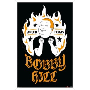 Trends International King of the Hill (1997) - Bobby Hill Arlen Texas Flame Framed Wall Poster Prints - 1 of 4