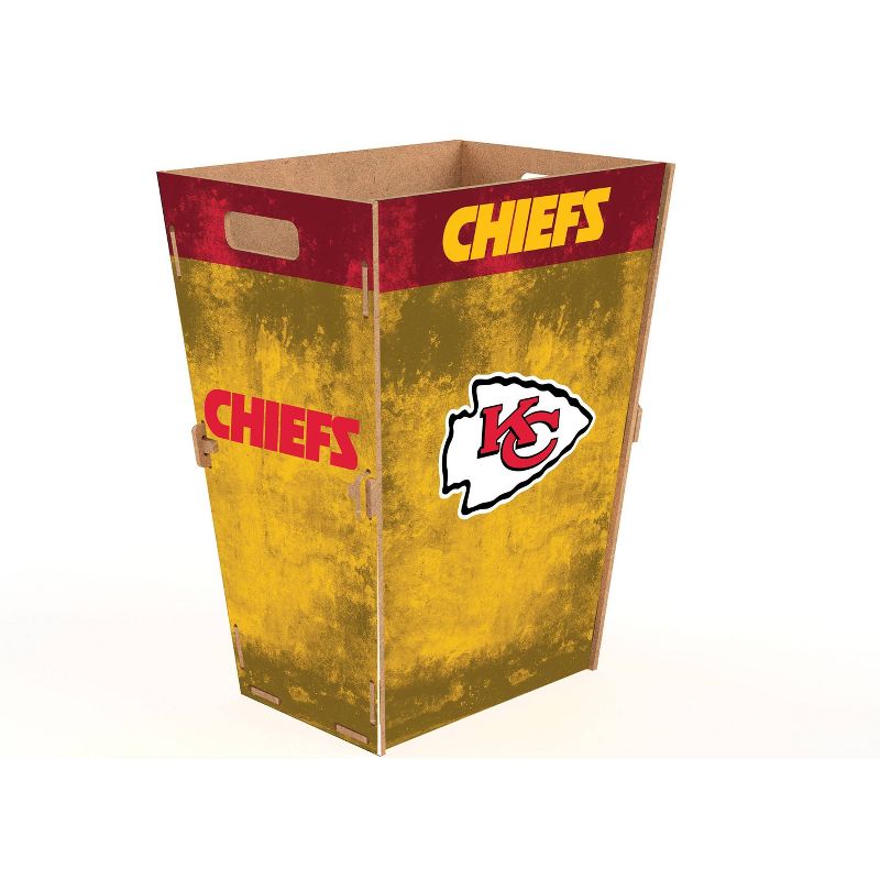 NFL Kansas City Chiefs Trash Bin - L, 1 of 2