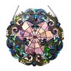 Chloe Lighting Emilia Tiffany-Glass Victorian Window Panel 20" - 2 of 3