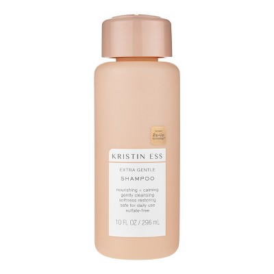 Kristin Ess Extra Gentle Shampoo for Sensitive Skin + Scalp, Gently Cleanses, Sulfate Free + Vegan - 10 fl oz